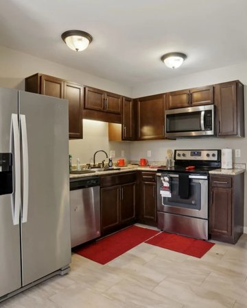 kitchen at Northpark Commons located in Clarksville, TN