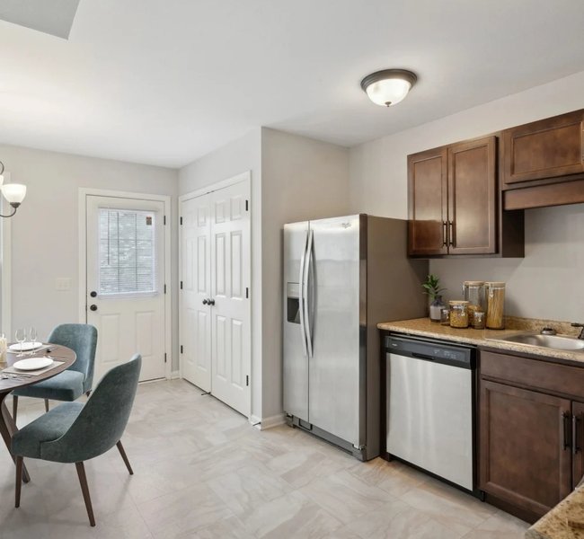 kitchen at Northpark Commons located in Clarksville, TN